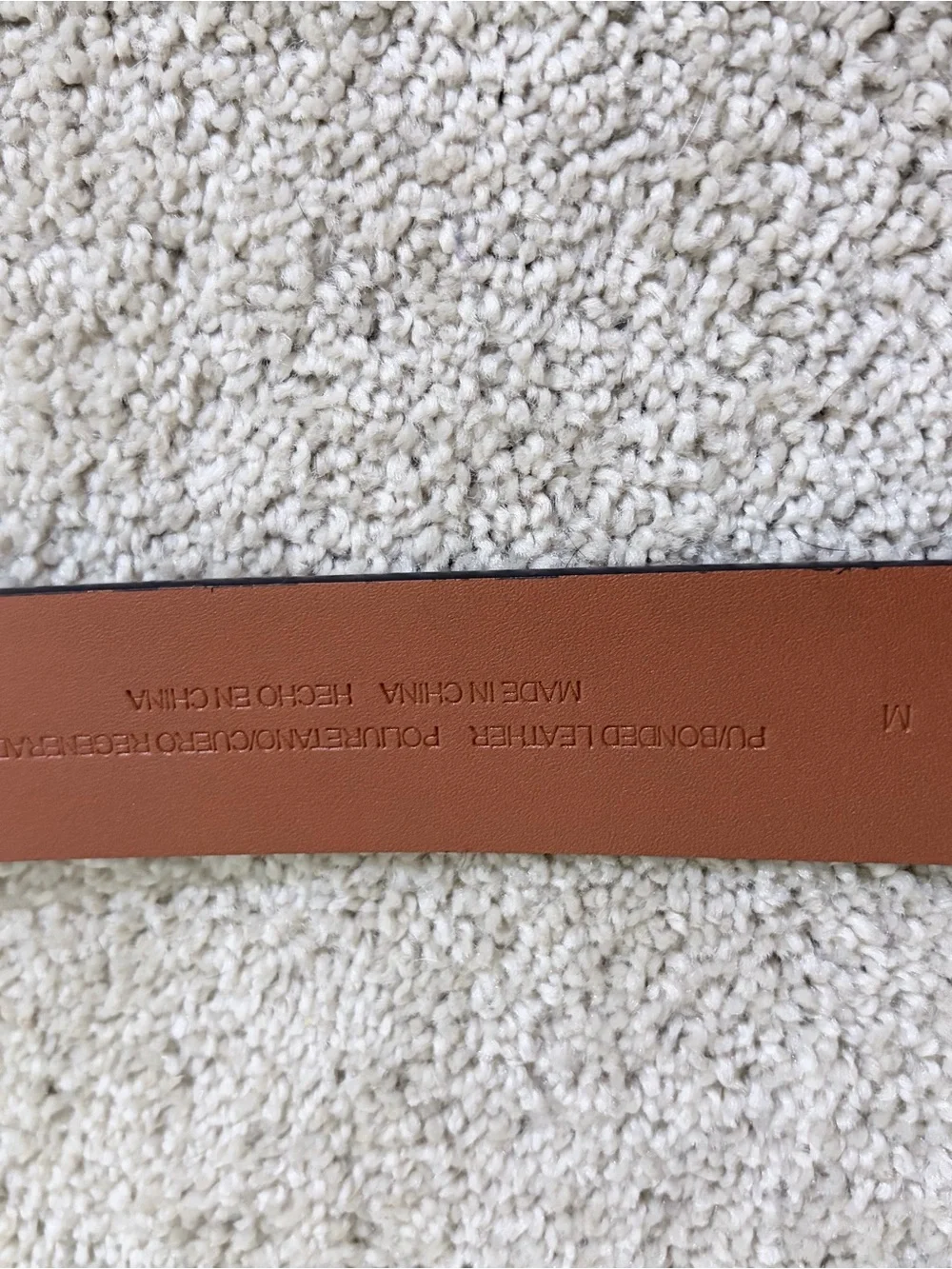 Target Black Belt with Gold-Tone Buckle